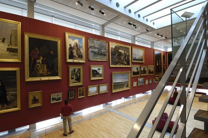 France, Charente-Maritime (17), Rochefort, le quartier de l'Arsenal, musée d'art et d'histoire dans l'hôtel Hèbre de Saint-Clément