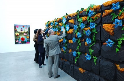 France, Nord (59), Lille 2004, exposition Flower Power au palais des Beaux Arts