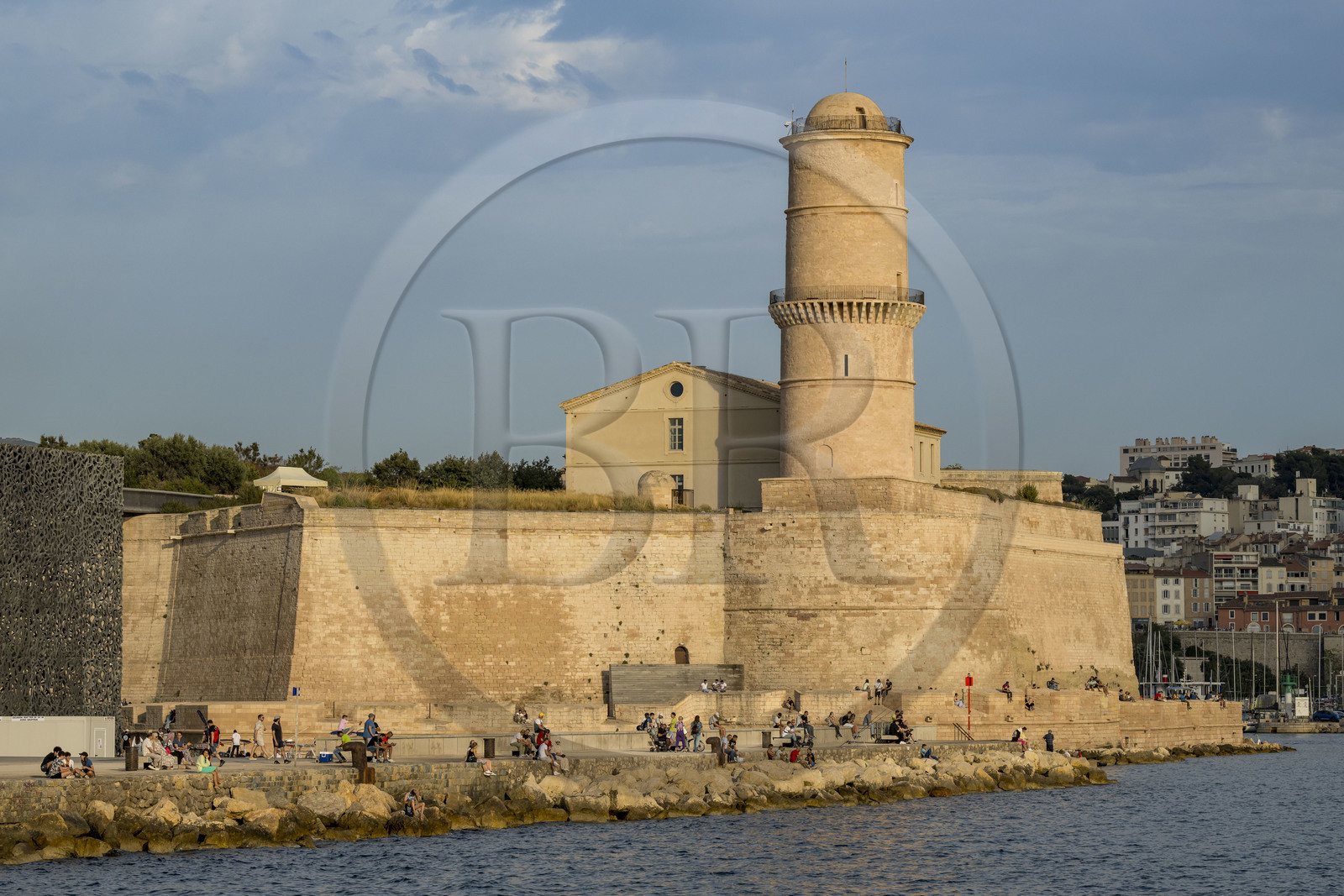 France, Bouches-du-Rhône (13), Marseille, le Fort Saint-Jean