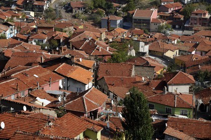 Turquie, Anatolie centrale, Ankara, le quartier Hisar de la vieille ville au pied de la citadelle