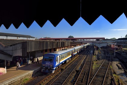 Sri Lanka, Colombo, Maradana train station