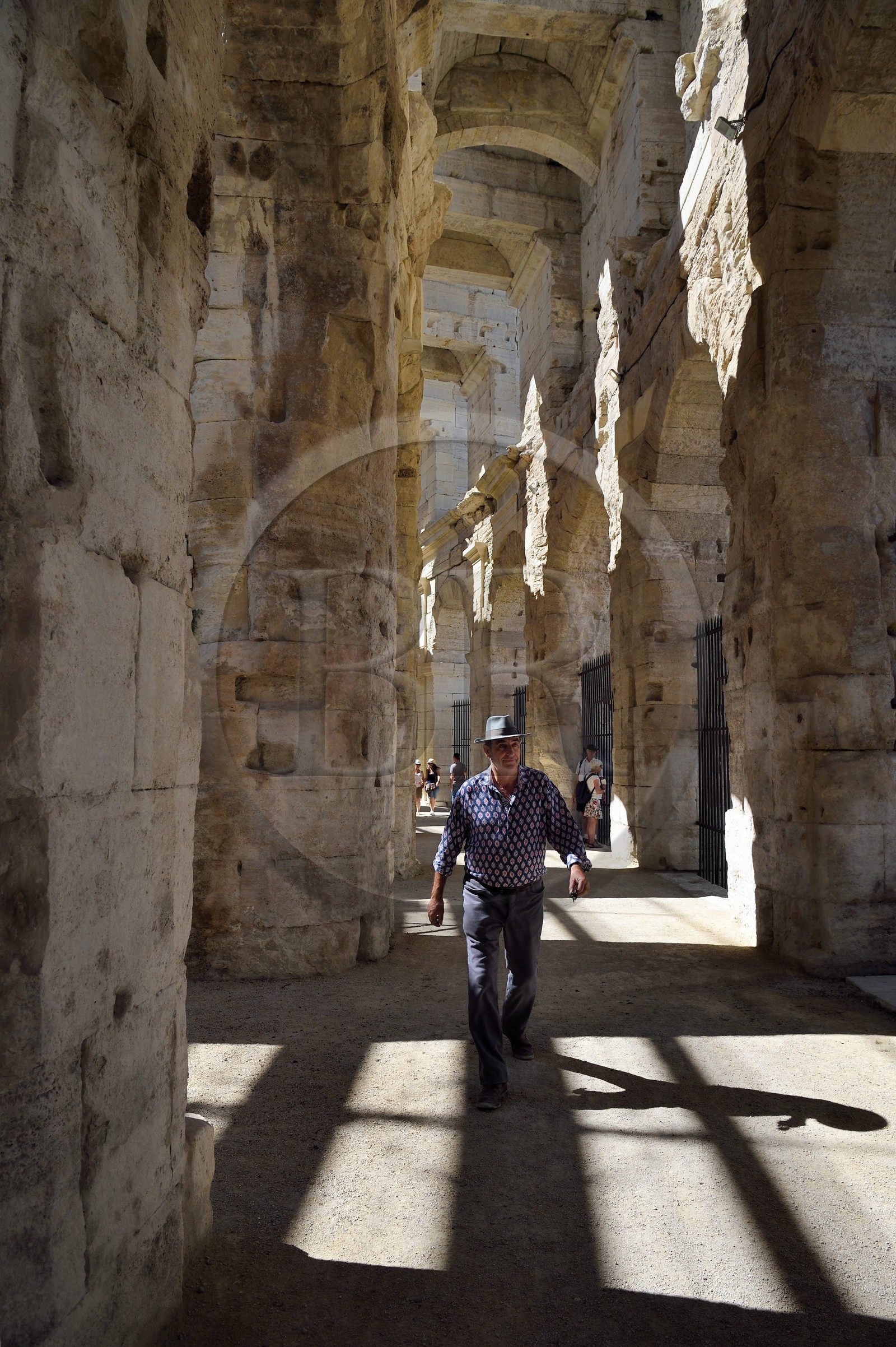 France, Bouches-du-Rhône (13), Arles, les Arènes, amphithéâtre romain de 80-90 après JC, classé Patrimoine Mondial de l'UNESCO