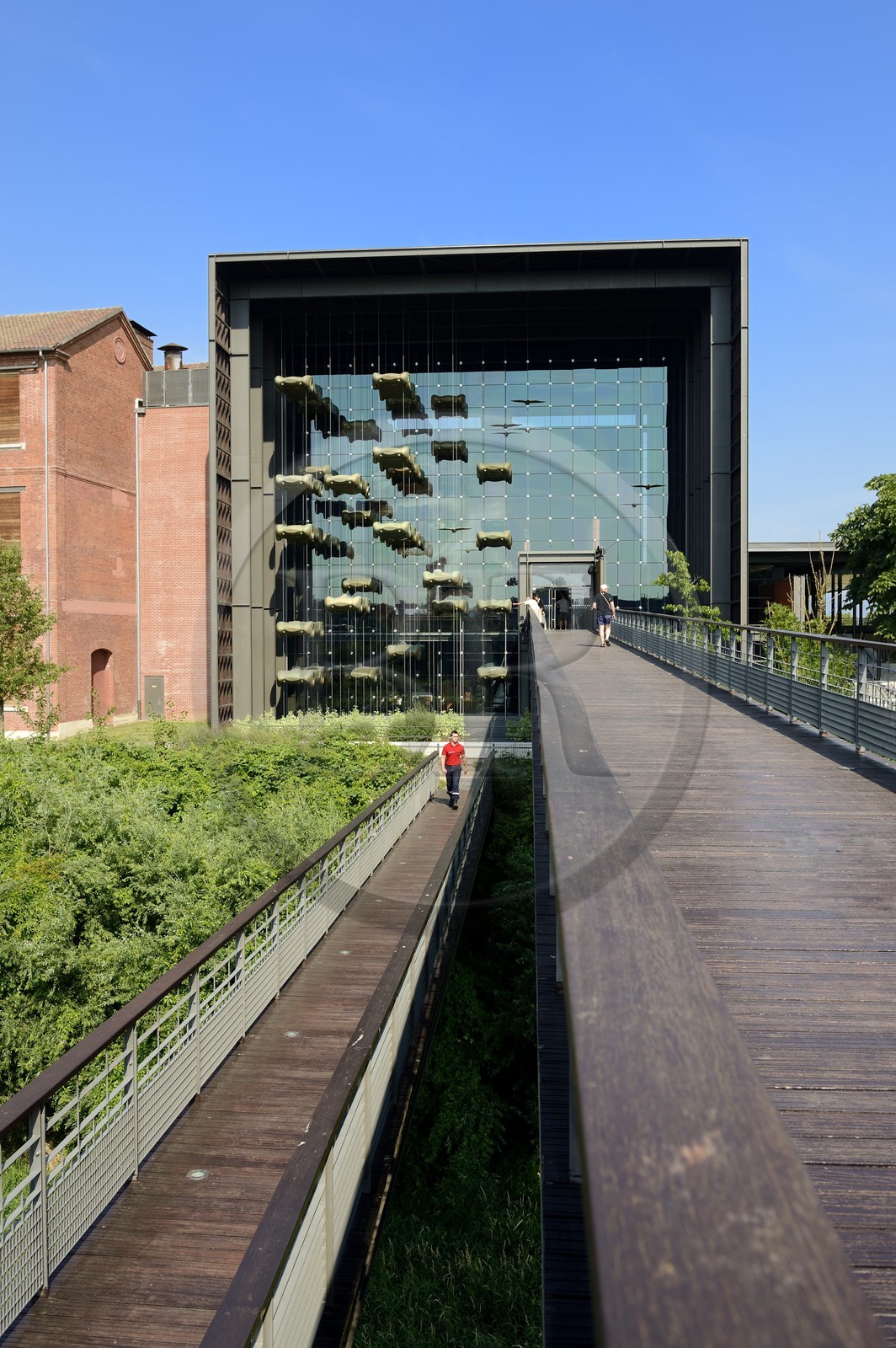 France, Haut-Rhin (68), Mulhouse, Cité de l'automobile - Musée national, Collection Schlumpf réhabilitation par le Studio Milou Architecture