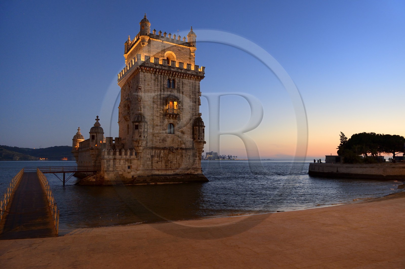 Portugal, Lisbonne, Bélem, Tour de Bélem (Torre de Bélem), classé Patrimoine Mondial de l'UNESCO