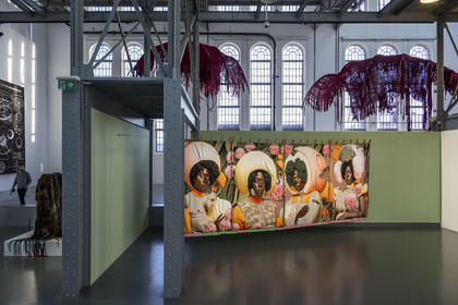 Portugal, Lisbonne, quartier de Belem, MAAT (Musée d'Art, Architecture et Technologie ou Museu de Arte, Arquitetura e Tecnologia) sur les bords du Tage, musée de l'électricité et expositions d'art moderne dans l'ancienne centrale thermique Central Tejo