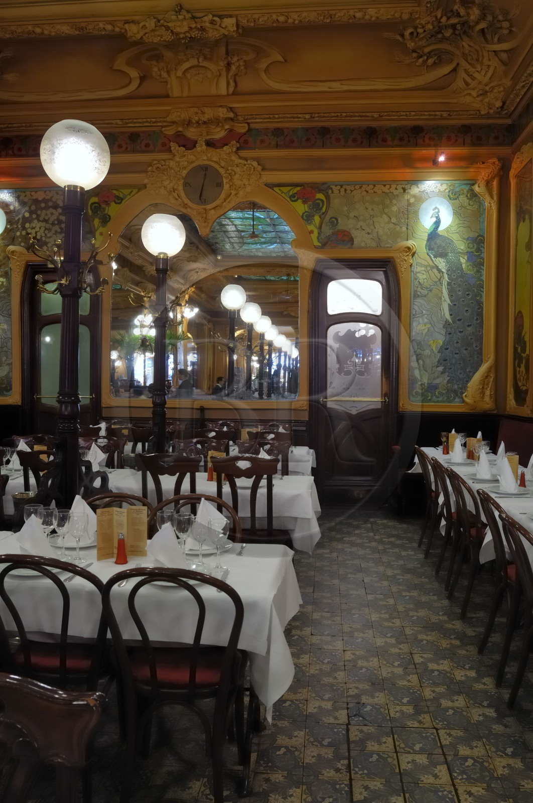 France, Paris (75), restaurant art deco Chez Julien