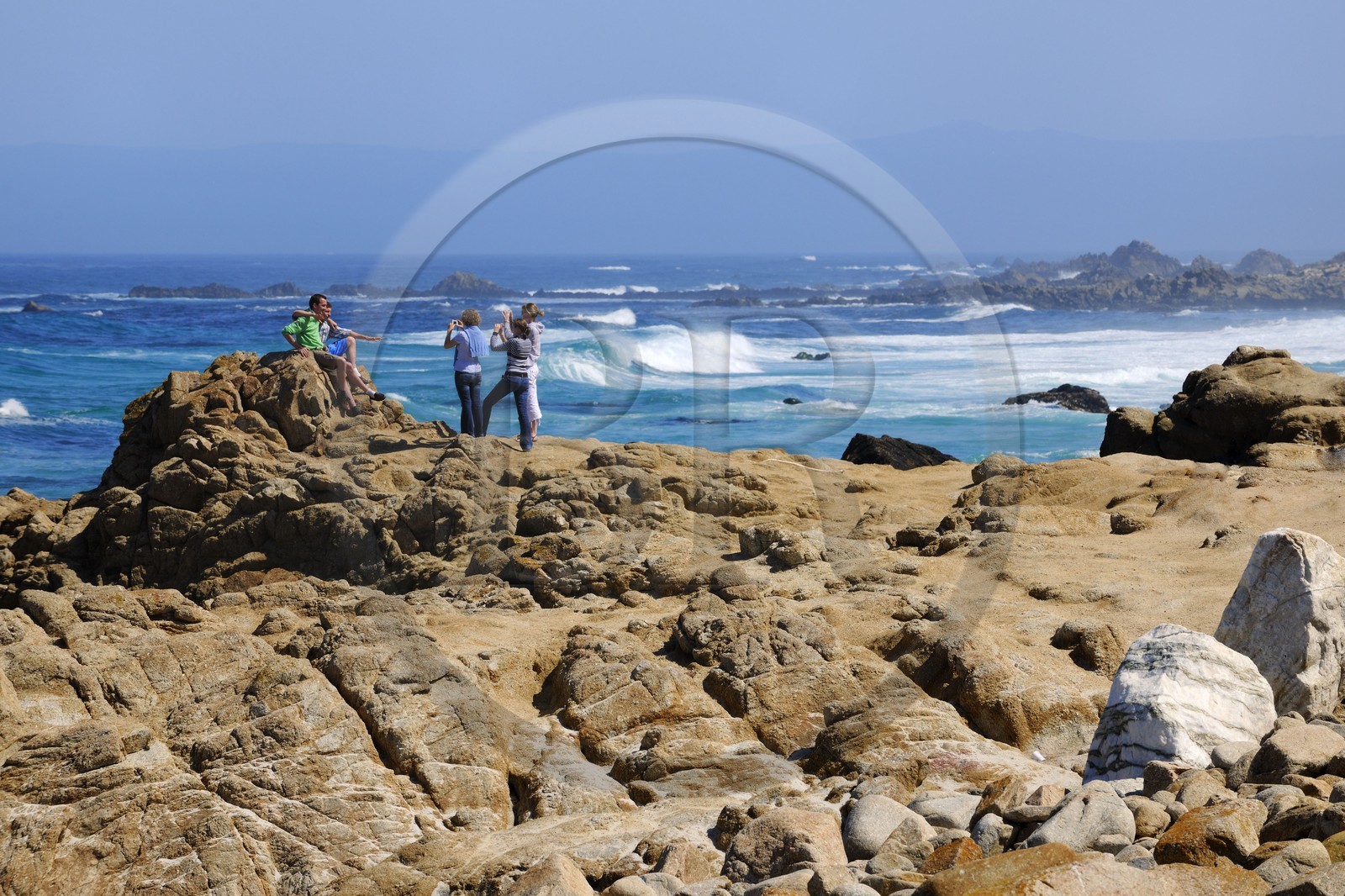 Etats-Unis, Californie, 17 mile drive, Spanish Bay
