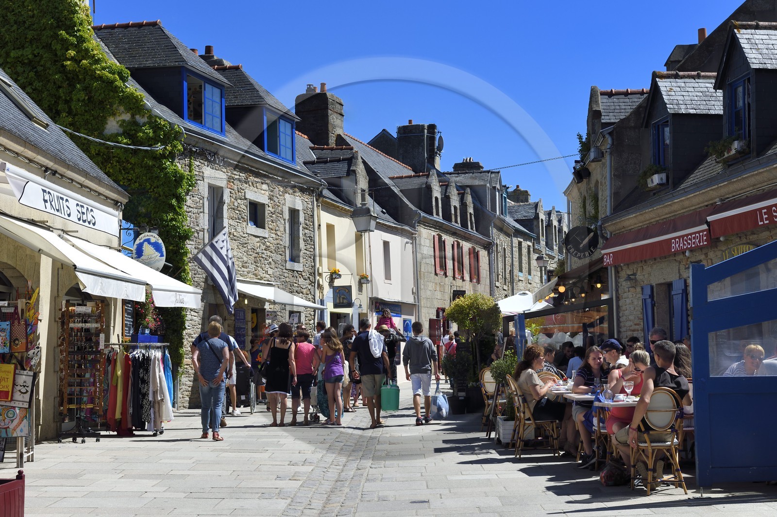 France, Finistere, Concarneau, the Ville Close (walled town)