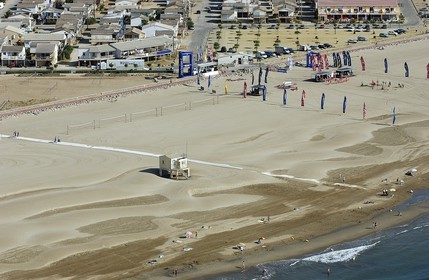 France, Aude (11), le village de Gruissan-Plage est compos