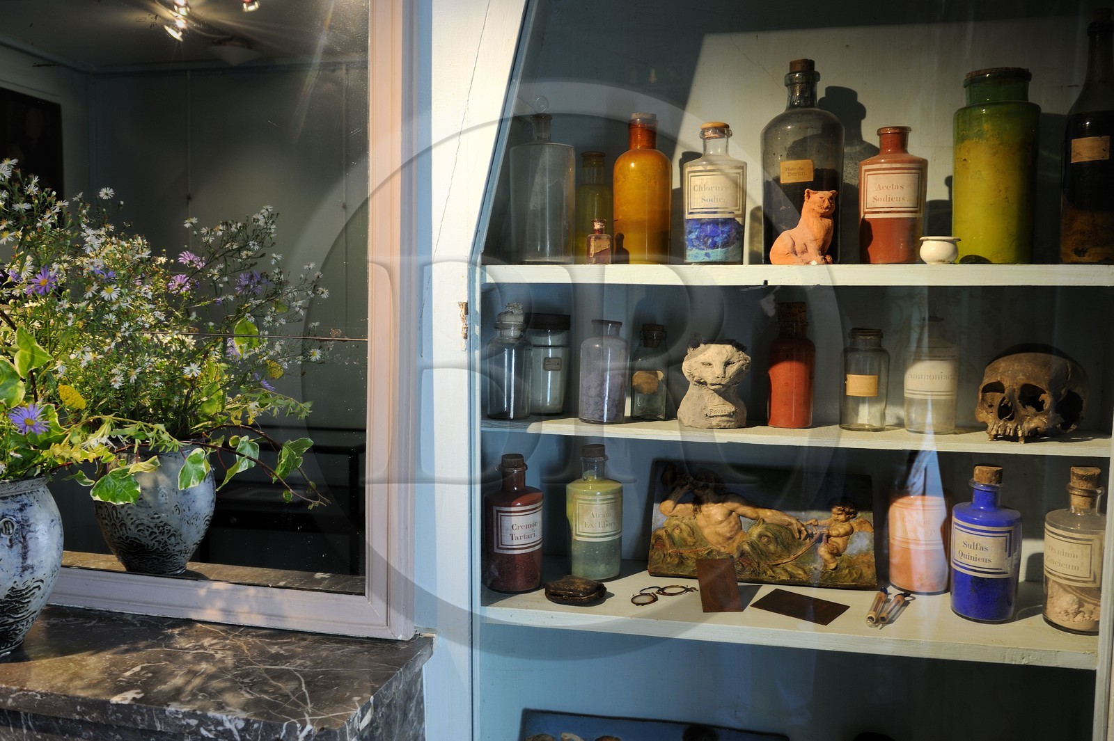 France, Val-d'Oise (95), parc naturel régional du Vexin français, Auvers-sur-Oise, maison du docteur Gachet