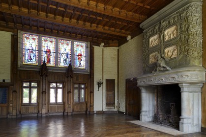 France, Finistère (29), le château de Keriolet aux environs de Concarneau