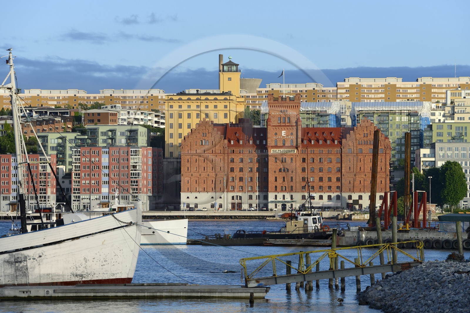 Sweden, Stockholm, district of Saltsjöqvarn, the Elite Hotel Marina Tower