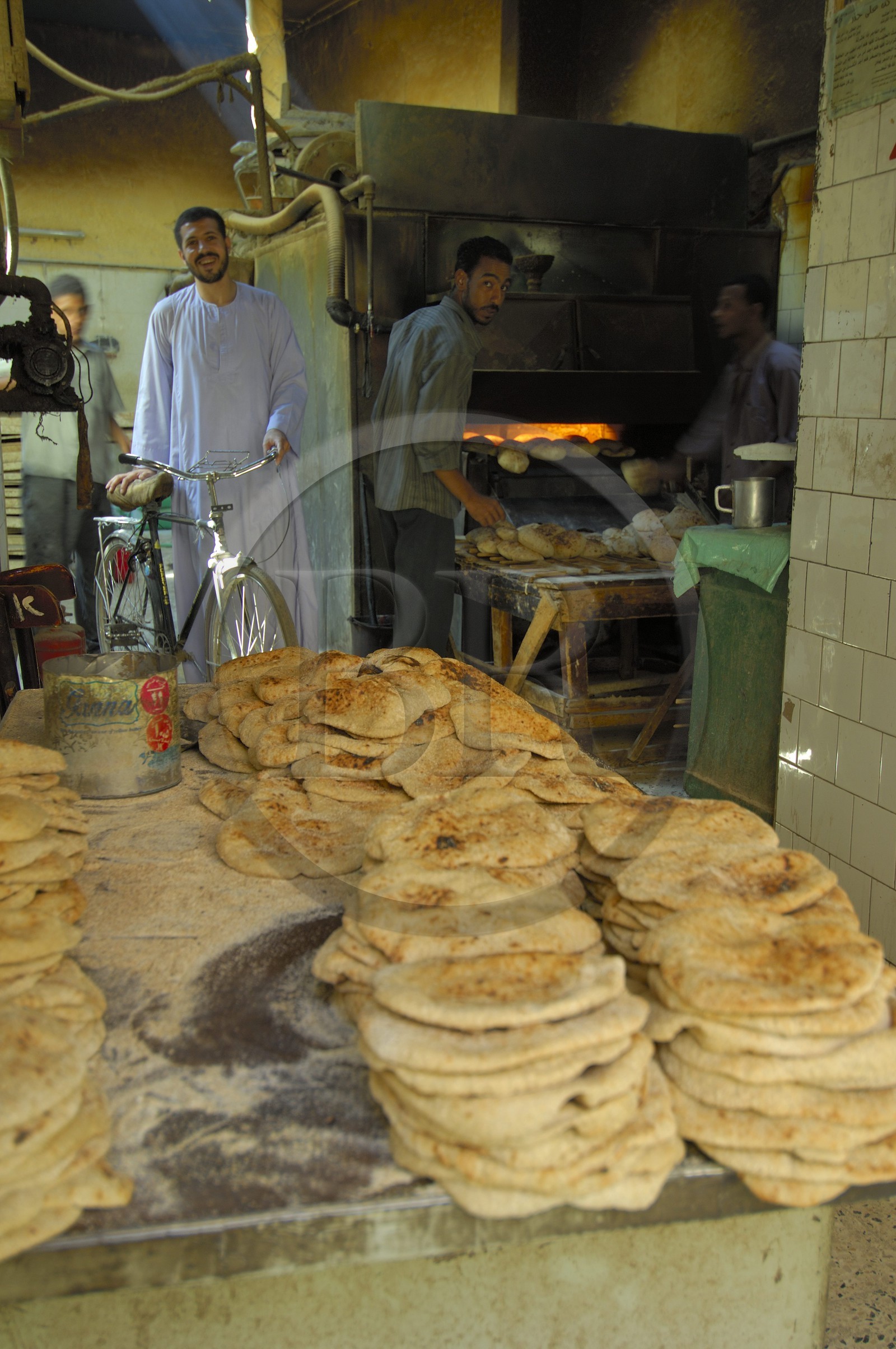 Egypt, Upper Egypt, Nile Valley, Luxor, the souk bakery