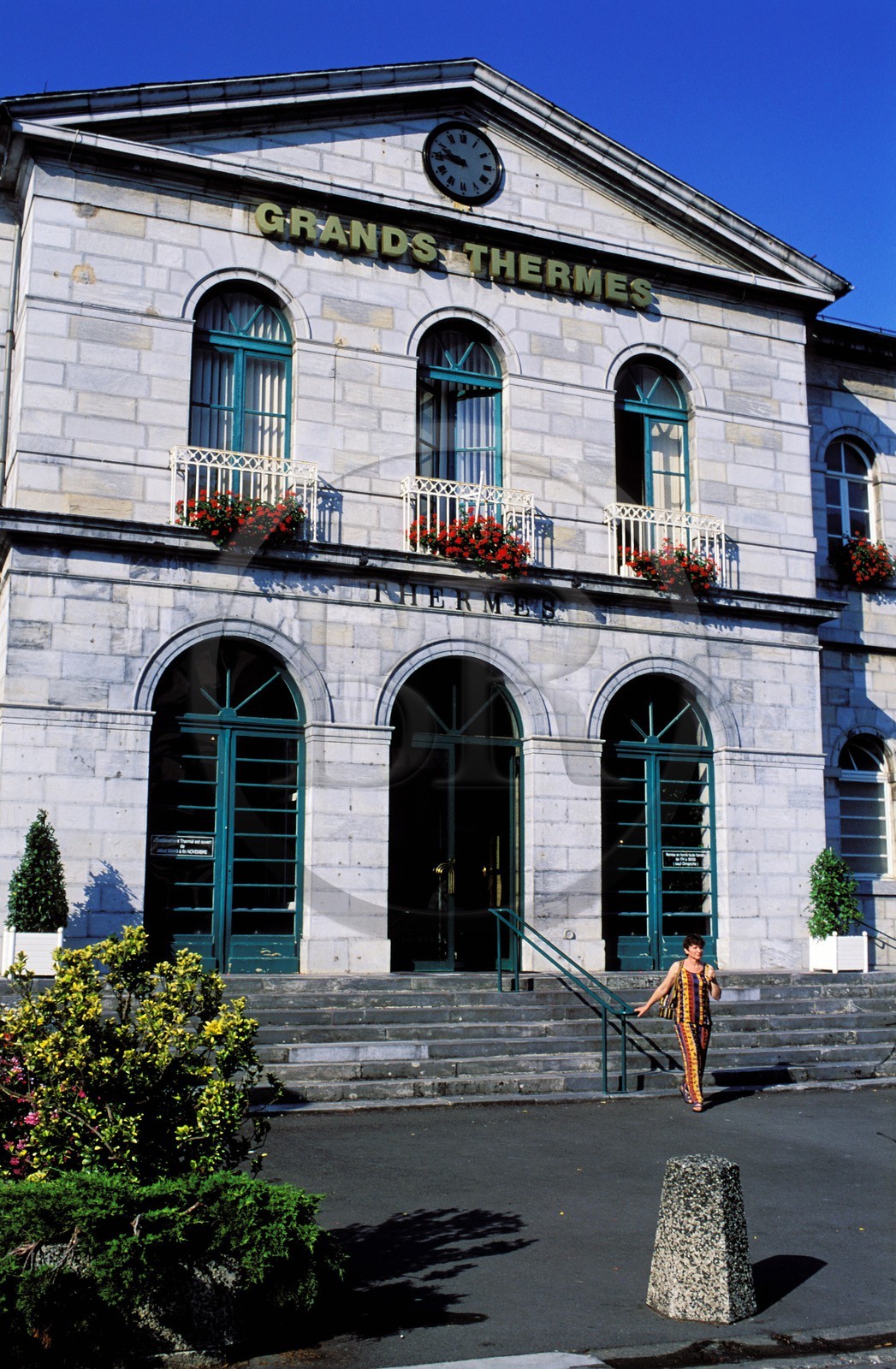 France, Hautes-Pyrénées (65), Bagnères-de-Bigorre, les thermes