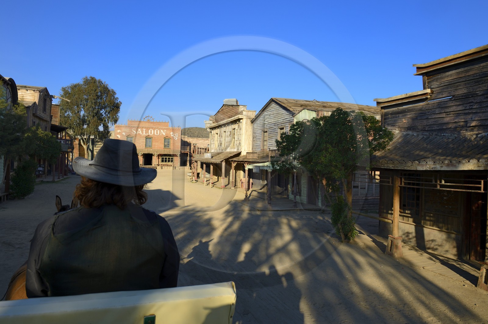 Espagne, Andalousie, province de Almeria, désert de Tabernas, parc d'attraction Fort Bravo Texas Hollywood, c'est ici que fut tourné les 7 Mercenaires de John Sturges mais aussi Les Pétroleuses de Christian-Jaque et Pour Une Poignée de Dollars de Sergio Leone