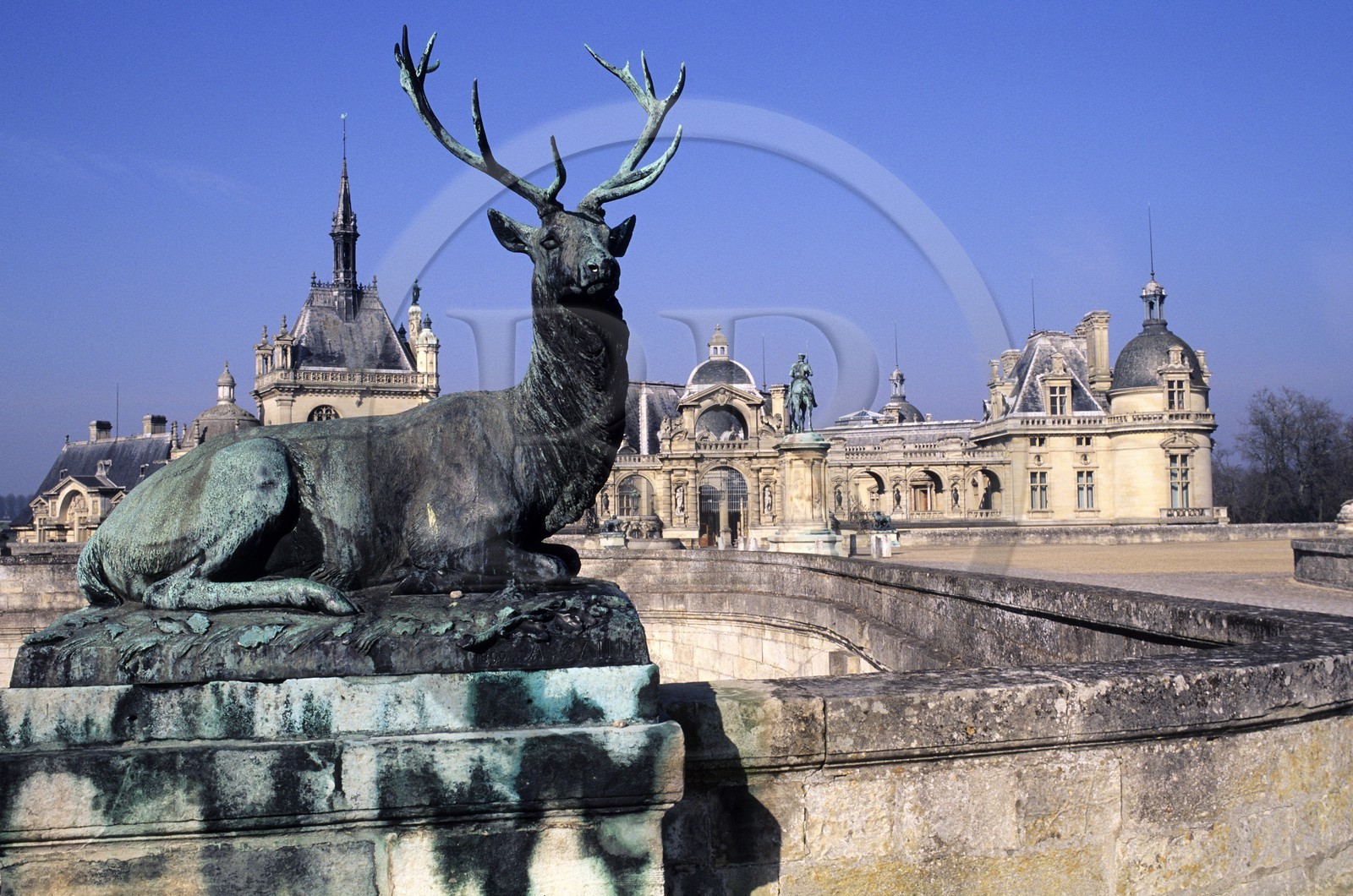 France, Oise, Chantilly, castle