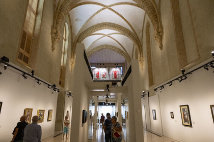 France, Bouches du Rhone, Aix en Provence, Chapel of the White Penitents, annex of the Granet Museum