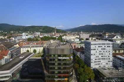 Allemagne, Bade-Wurtemberg, Fribourg en Brisgau au pied de la Forêt Noire