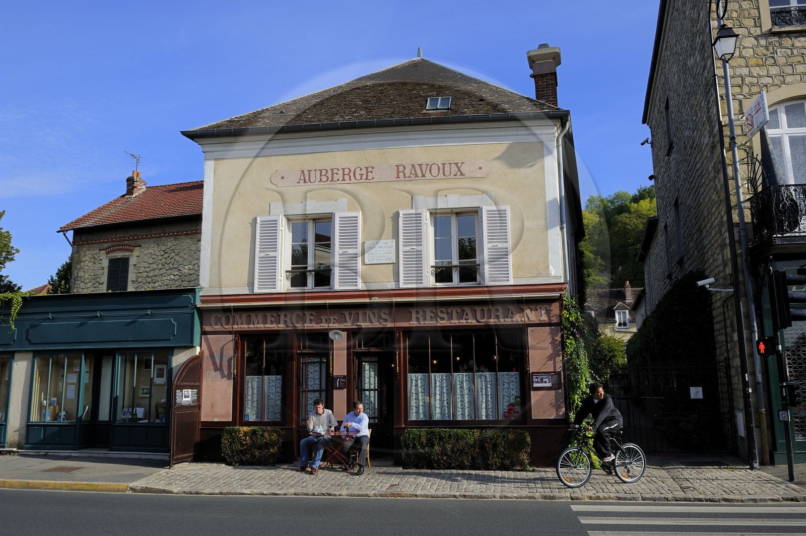 France, Val-d'Oise (95), parc naturel régional du Vexin français, Auvers-sur-Oise, auberge Ravoux où Van Gogh logea avant sa mort