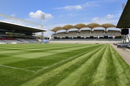 France, Rhone, Lyon, the Gerland stadium from the architect Tony Garnier