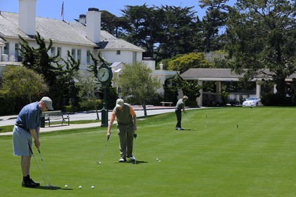 United States, California, 17 Mile Drive, golf of Pebble Beach