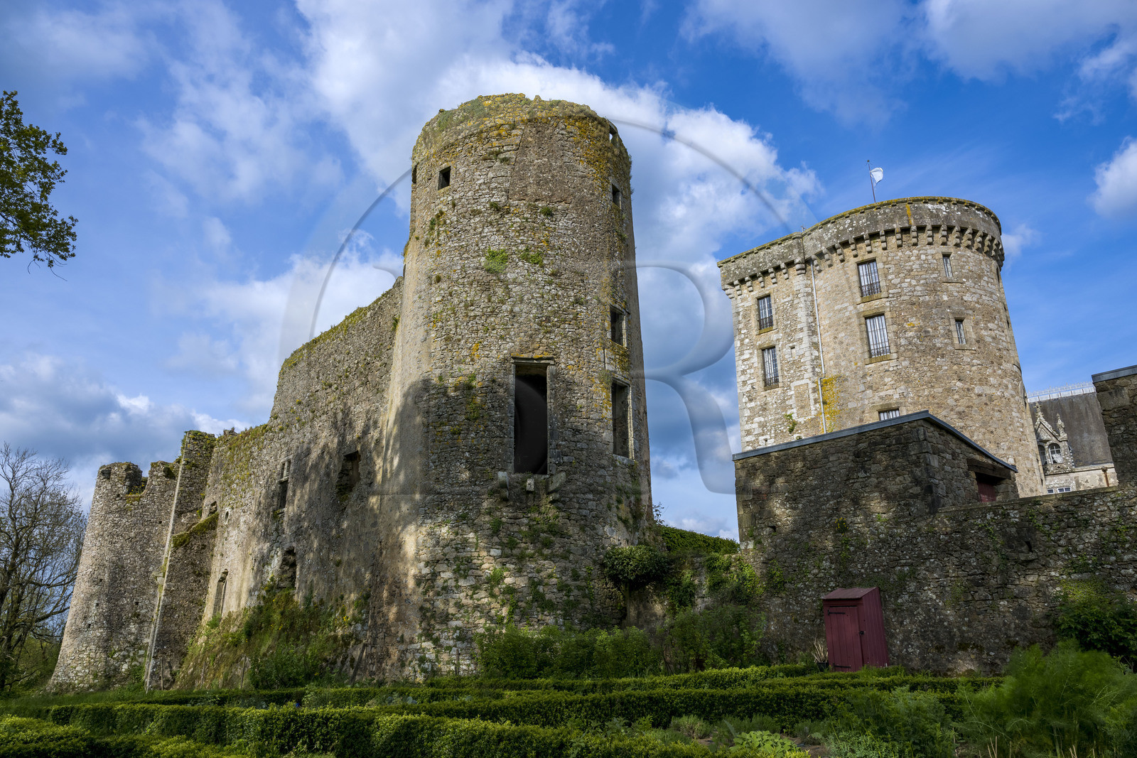 France, Vendée (85), Sèvremont, le chateau de la Flocellière, gite et chambre d'hotes