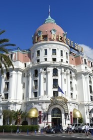 France, Alpes-Maritimes (06), Nice, hotel Negresco sur la Promenade des Anglais