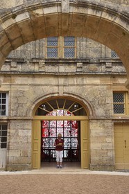 France, Dordogne, Périgord Noir, Hautefort castle, the chapel