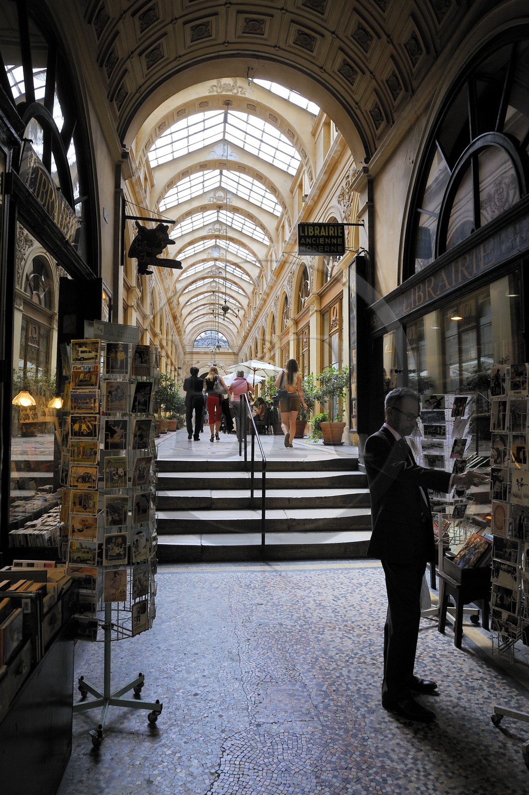 France, Paris (75), la galerie Vivienne, la Librairie Ancienne de François Jousseaume