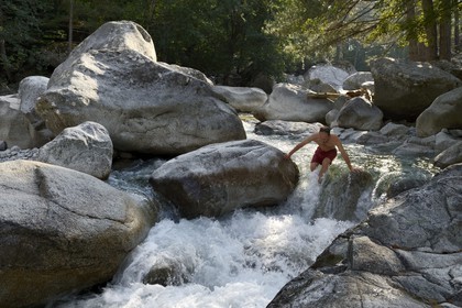 France, Haute Corse, Corte, Restonica valley