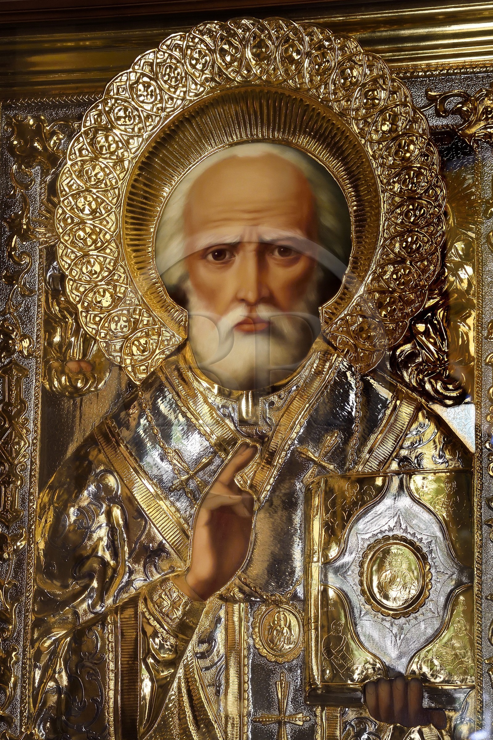 France, Alpes-Maritimes (06), Nice, la cathédrale orthodoxe russe Saint-Nicolas et Sainte-Alexandra construite en 1859 sur le boulevard Tzarévitch