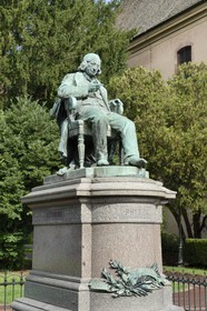 France, Haut-Rhin (68), Colmar, le monument Hirn par Auguste Bartholdi