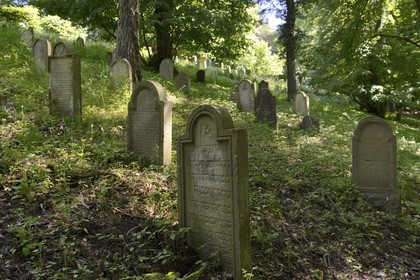 France, Bas-Rhin (67), Saverne, ancien cimetière juif