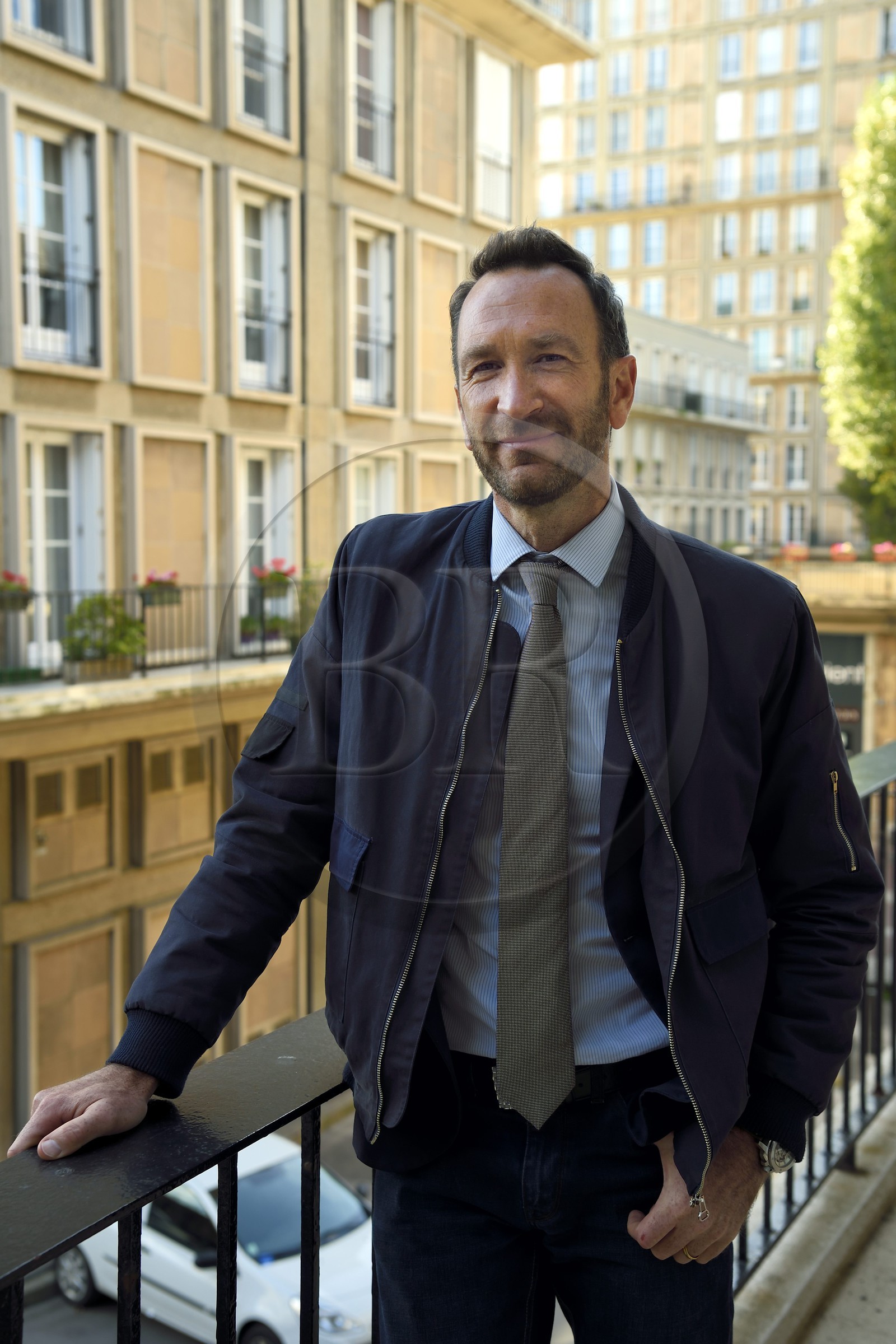 France, Seine Maritime, Le Havre, appartement Auguste Perret historic showflat, Vincent Duteurtre, the architect who oversaw the appartment restoration