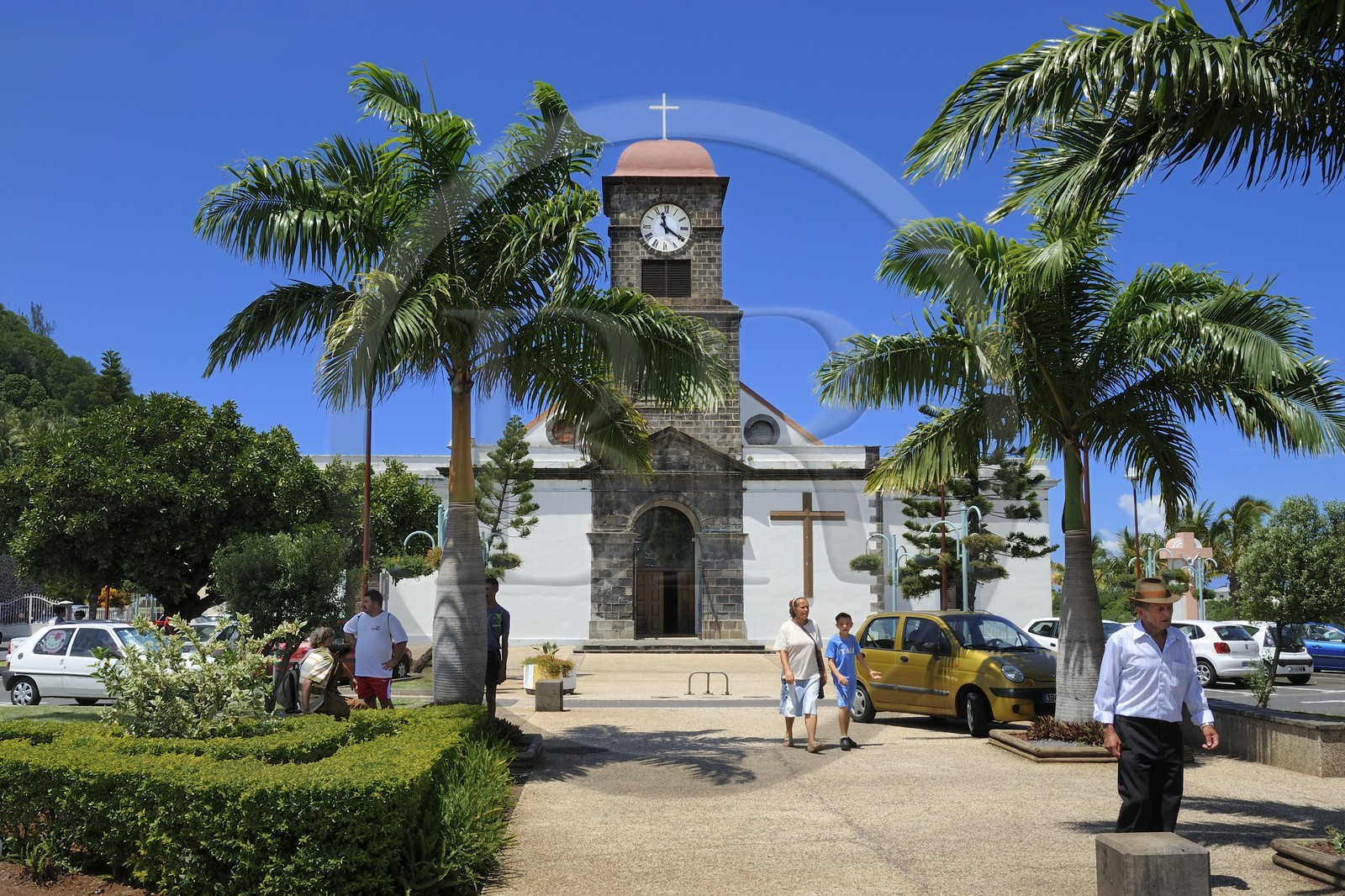 France, Ile de la Reunion, côte sud, église de Saint Joseph