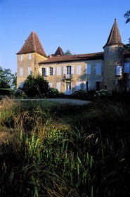 France, Gers (32), Lupiac, le château de Castelmore, lieu natal de d'Artagnan