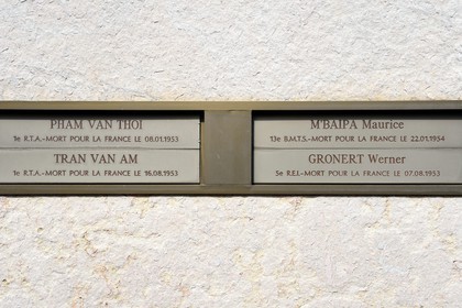 France, Var (83), Fréjus, Mémorial des guerres d'Indochine et nécropole