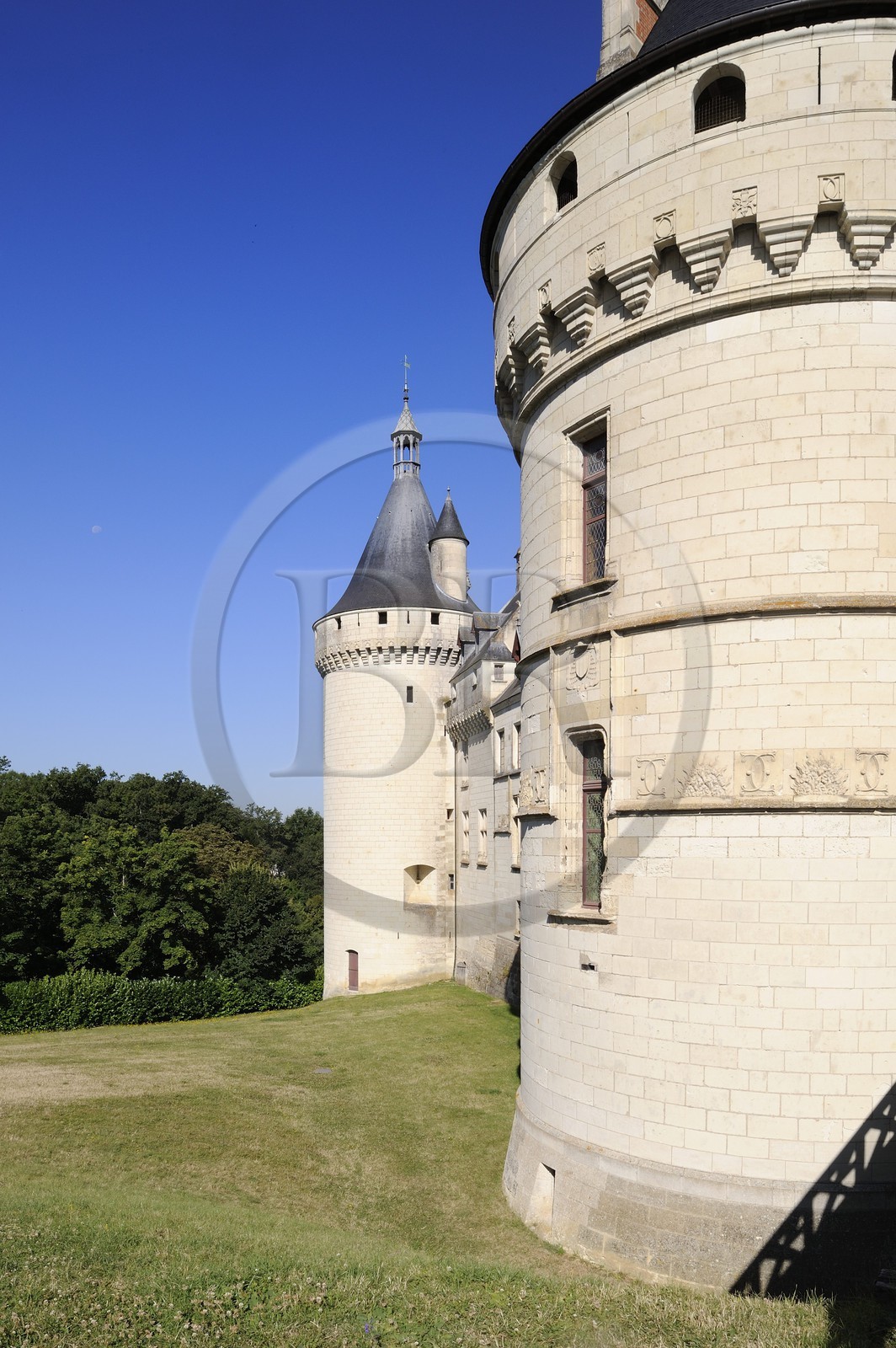 France, Loir-et-Cher (41), Vallée de la Loire classée Patrimoine Mondial de l'UNESCO, château de Chaumont-sur-Loire
