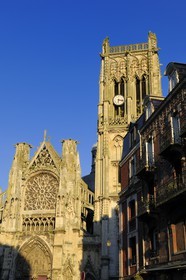 France, Seine-Maritime, Dieppe, the Saint-Jacques church from the 13th century