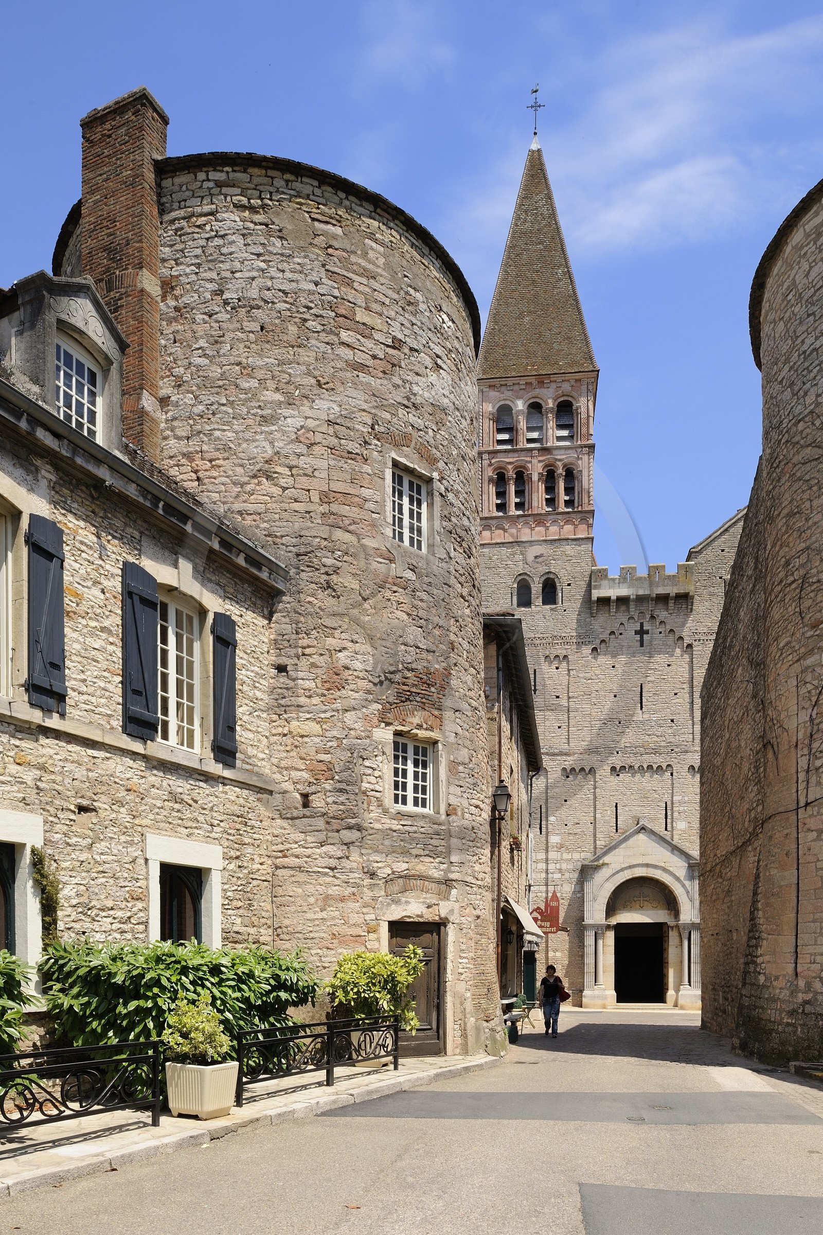 France, Saône et Loire (71), abbaye de Tournus