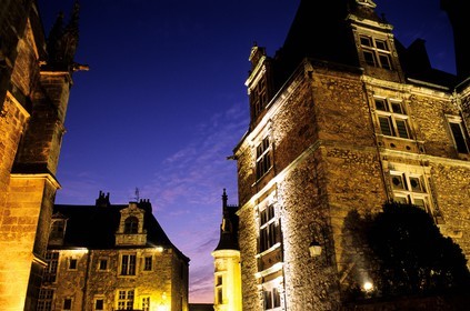 France, Sarthe, Le Mans, old town around Saint Michel square
