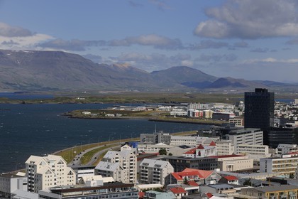 Islande, Reykjavik, quartier Nord-Est de la ville