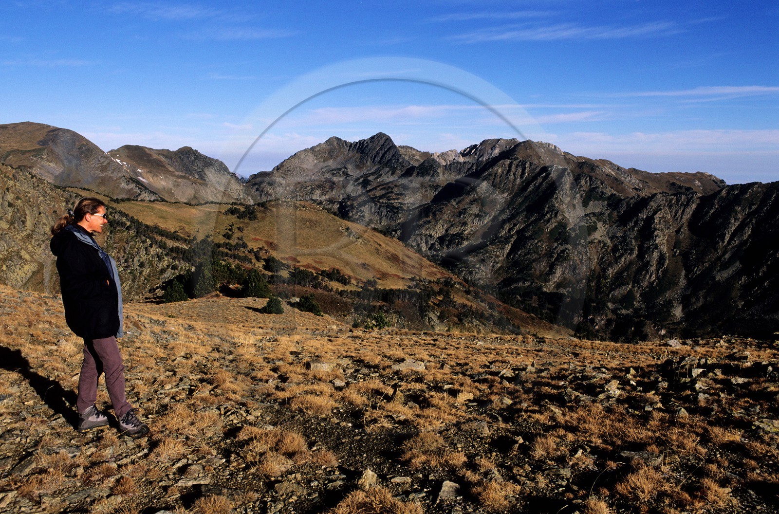 France, Pyrénées-Orientales (66), plateau du Capcir, le pic de Ginèvre