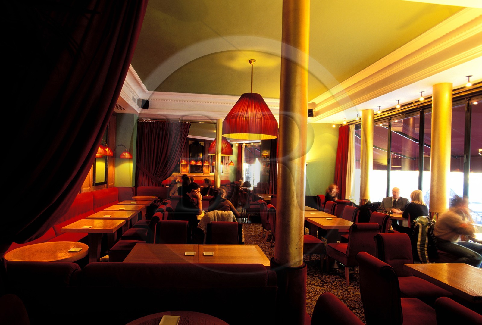 France, Paris, Ruc cafe in Saint Honore Street, 1st district