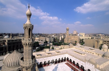 Egypt, Cairo, El-Azhar mosque, old town