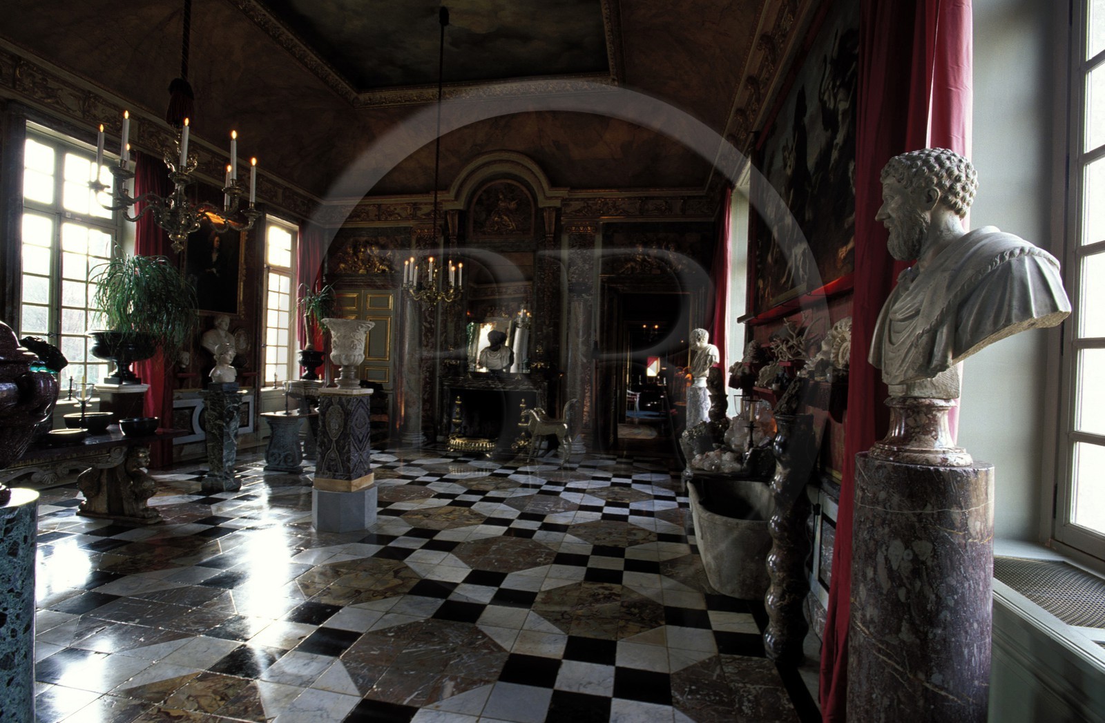France, Eure (27), Neubourg, Château de Champ-de-Bataille, propriété du décorateur Jacques Garcia