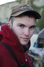 France, Seine-Maritime (76), Veules-les-Roses, Anthony Paumier le plus jeune patron de pêche de France