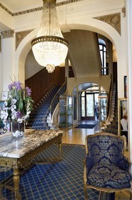 France, Allier (03), Vichy, l'Hotel Aletti, seul palace encore en fonction aujourd'hui