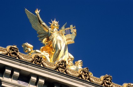 France, Paris (75), l'Opéra Garnier, détail