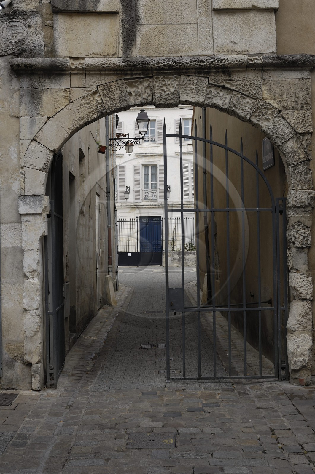 France, Charente-Maritime (17), La Rochelle, maison d'armateur cours de la commanderie